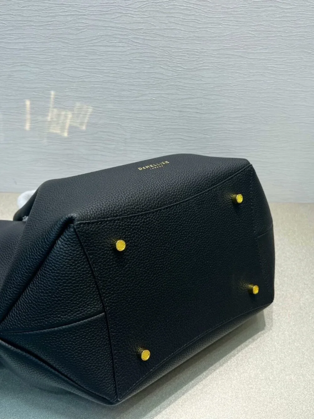DeMellier Midi New York Trapeze Work Tote Black